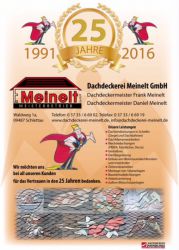 25 Jahre Dachdeckerei Meinelt